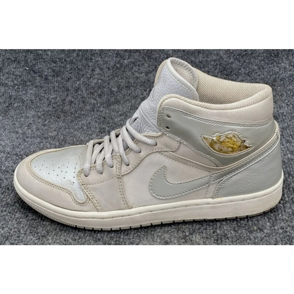 Air Jordan 1 Retro 2001 Neutral Grey Metallic Silver 136065-001 Japan Size 10